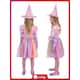 image 7 of Pastel Rainbow Witch Girls Fancy Dress Costume Kids Medium - Age 7-9