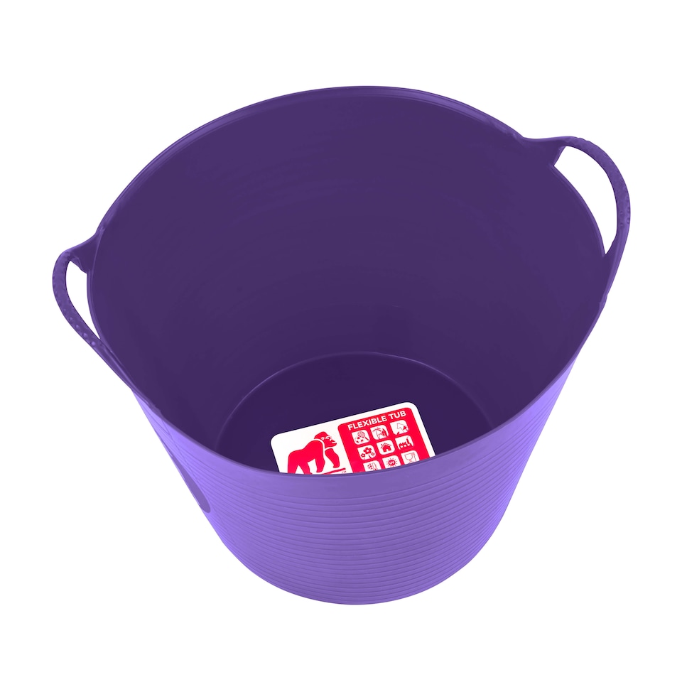 image 1 of Red Gorilla - Gorilla Tub 26L - Flexible Multi-Use Bucket | Purple