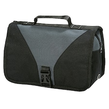 Shugon Bristol Folding Travel Toiletry Bag - 4 Litres - Dark Grey/Black - One Size