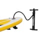 image 8 of Outsunny 10Ft Inflatable Paddle Stand Up Board, Adjustable Paddle Non-Slip Deck White
