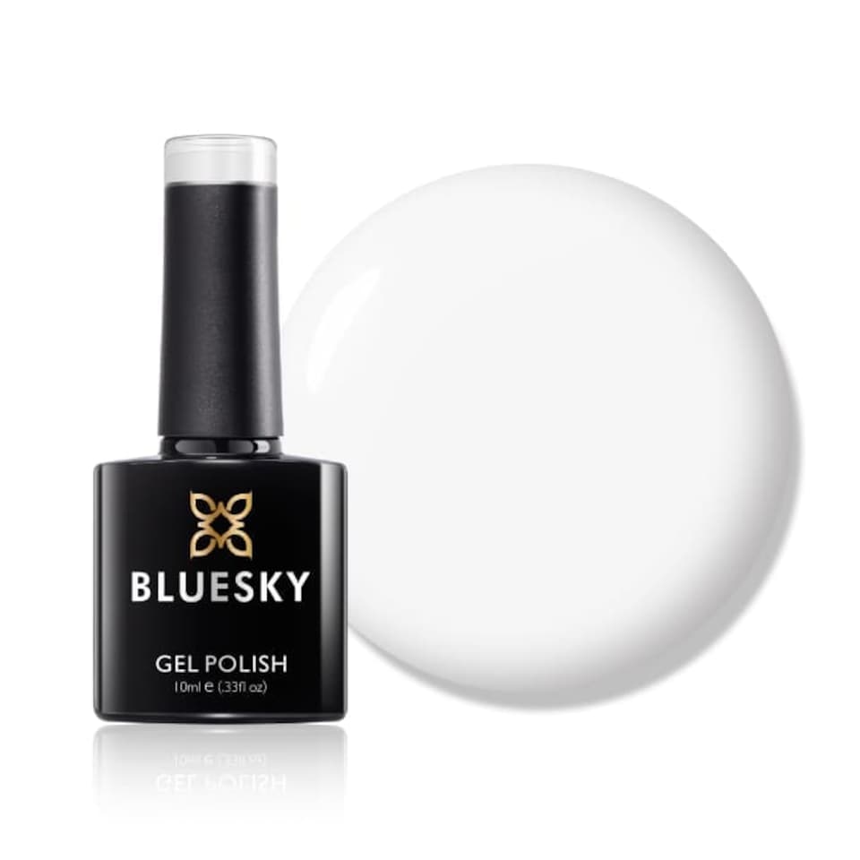 image 1 of Bluesky White Gel Polish - Studio White 10ml