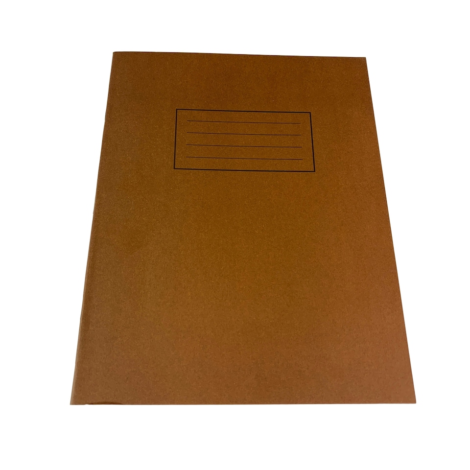 image 1 of Janrax 9x7" Brown 80 Pages Feint and Ruled Exercise Book