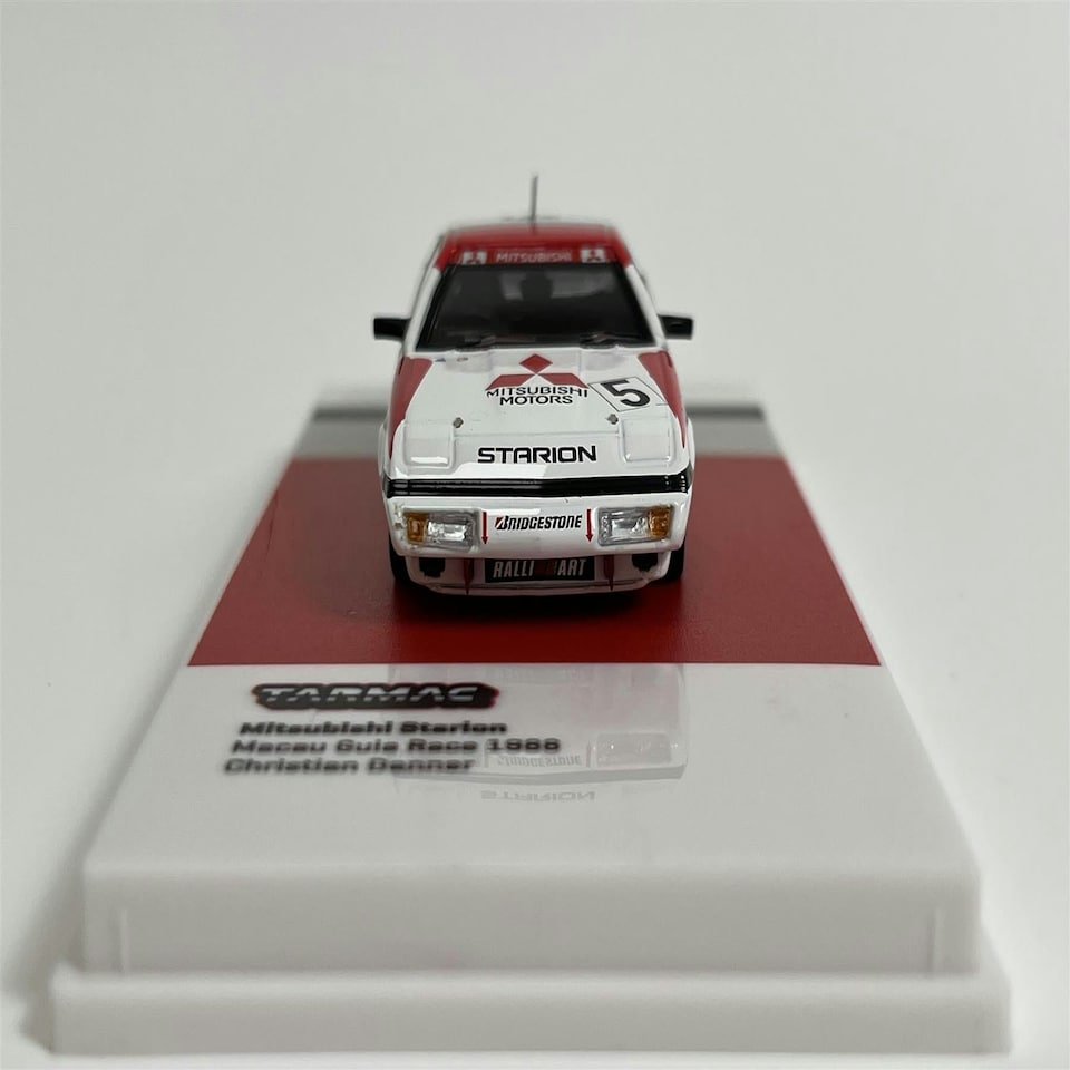 image 1 of Mitsubishi Starion Macau Guia Race 1988 Christian Danner #5 1:64 Tarmac Works T6405588MGP05