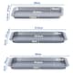 image 3 of Easy to Clean 6 Pack Non-Stick Oven Baking Tray Set 35cm x 31cm & 28cm