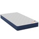 image 9 of Vida Designs Milan Single Wooden Bed, Low Foot, Pine & Gel Memory Foam Pocket Spring Mattress, Single