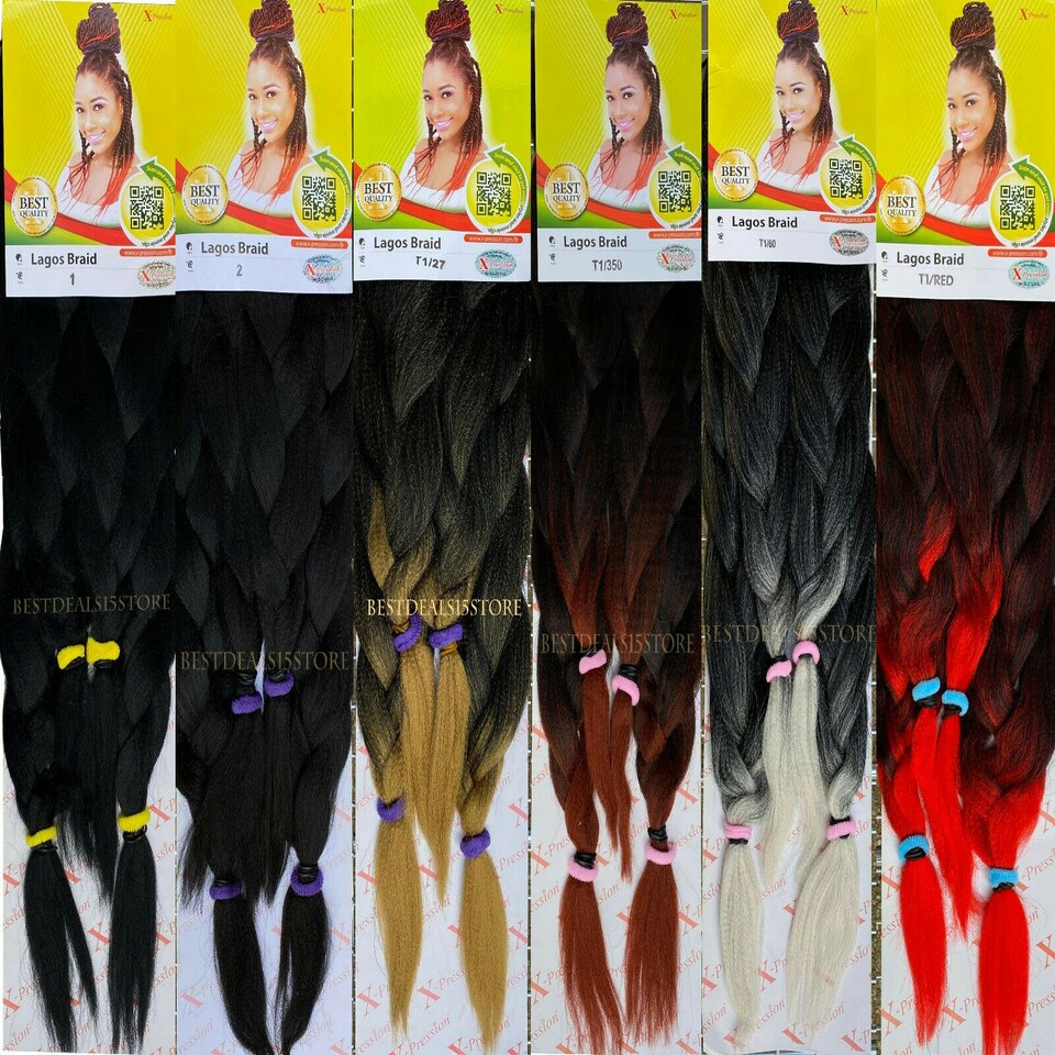 image 1 of X Pression Syn Lagos Braid Multi | 2 | One Size
