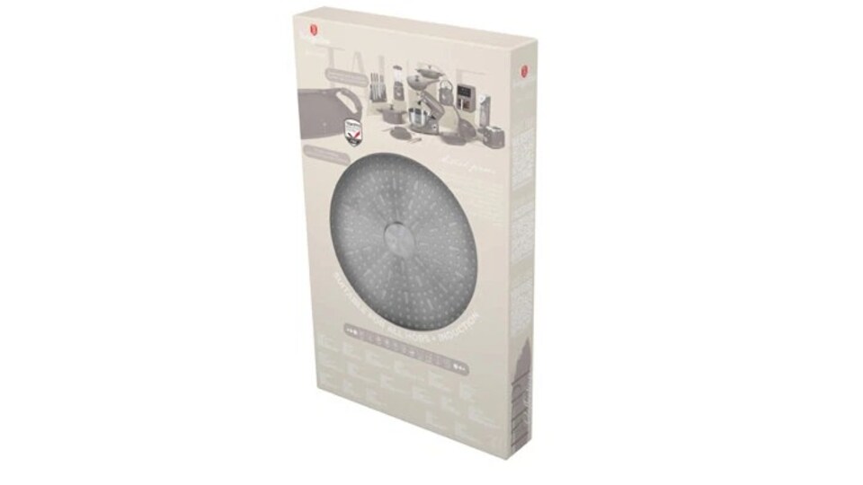 image 1 of 47cm Berlinger Haus Forged Aluminium Grill Plate Griddle Handles Oven Induction | Multi | Taupe | 1