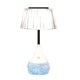 image 2 of Aromatize LED Colour Changing Pleated Shade Glitter Lamp | Multi