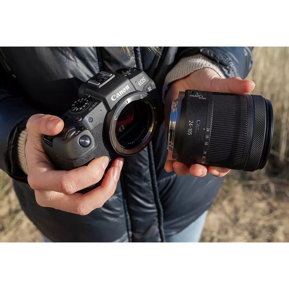 image 1 of Canon EOS RP Full-Frame Mirrorless Camera with RF 24-105mm F4-7.1 IS STM Lens