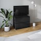 image 6 of URBNLIVING 2 Drawer Chest Storage Unit With Adjustable Feet | Multi | Black | 1