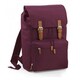 image 1 of BagBase Vintage Laptop Backpack - Burgundy - One Size
