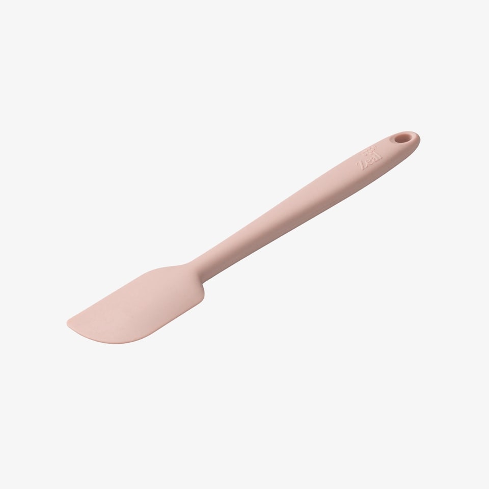 image 1 of Zeal Small Silicone Baking Spatula with Flexible Tip, Rose Pink
