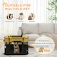 image 8 of PawHut Portable Dog Pen for Puppies, Rabbits, Kittens, Guinea Pigs - Yellow