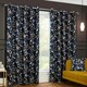 image 1 of Sundour Madrid Curtains Navy Blue | 90x90"
