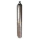 image 3 of 2 PACK Lift Off Bullet Hinge with Grease Nipple Weld On 18x135mm Door Silver