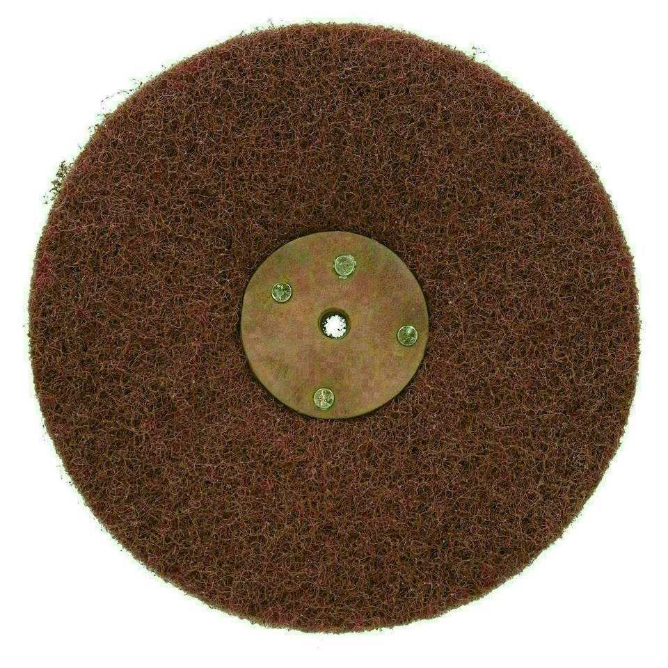image 1 of Coarse Abrasive Scotch Mop Rust Paint Removal Remover Polishing 8" x 6 Row