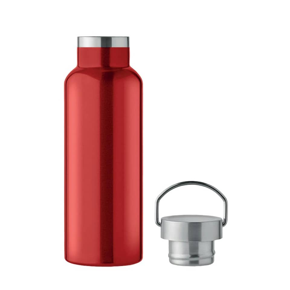 image 1 of MidOcean Florence Double-Walled 500ml Bottle - Red - One Size Red | One Size