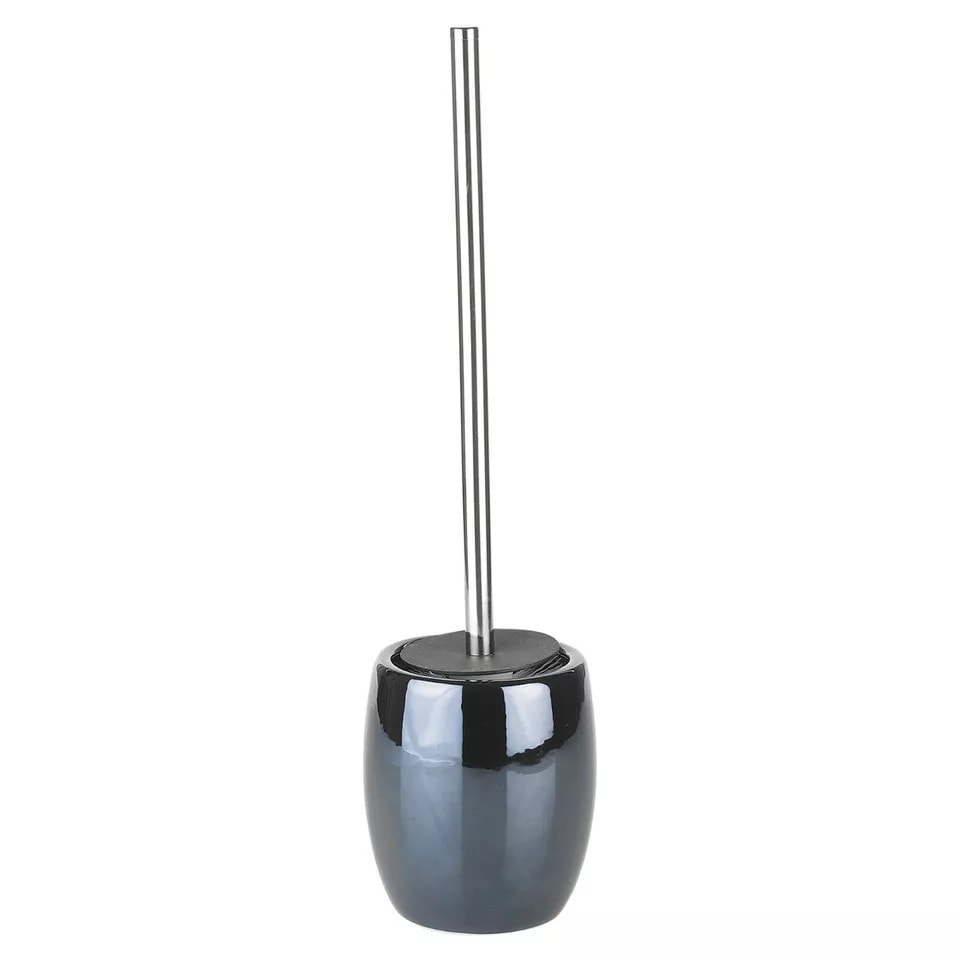 image 1 of Ridder Shiny Ceramic Bathroom- Toilet Brush | Black | 1