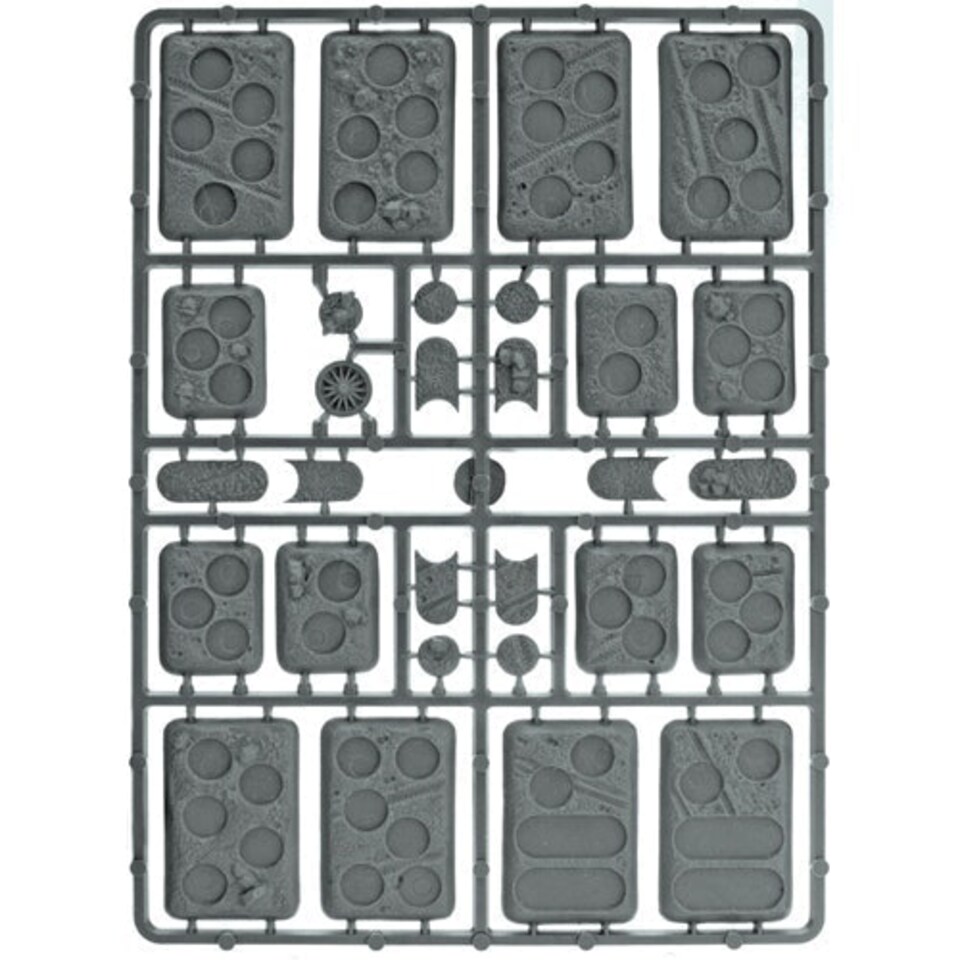 Flames of War: Plastic Bases - Rural