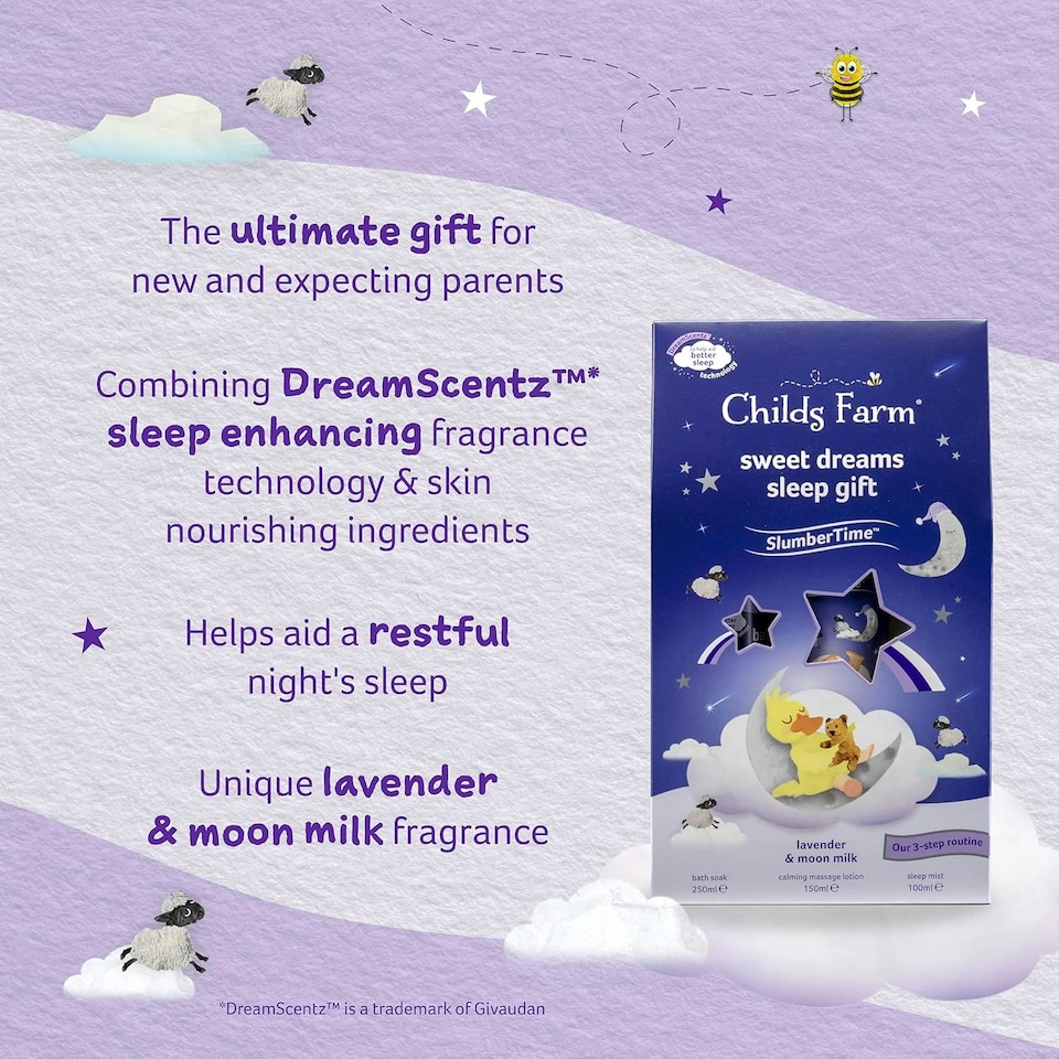 image 1 of Childs Farm  - Slumber Time Sweet Dreams Sleep Gift Set