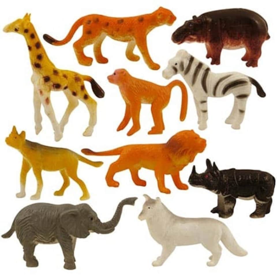 Assorted Mini Jungle Animal Figurine