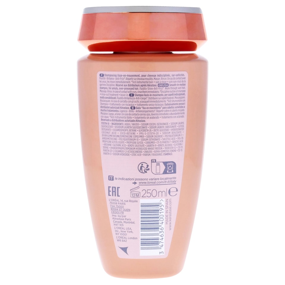 image 1 of Discipline Bain Fluidealiste Gentle Shampoo by Kerastase for Unisex - 8.5 oz Shampoo