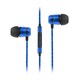 image 2 of SoundMAGIC E50C In Ear Isolating Earphones with Mic - Blue