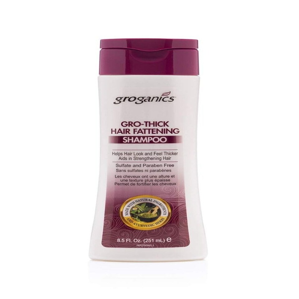 image 1 of Groganics Growthick Hair Fattening Shampoo 251ml 236 ml