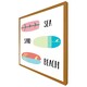 image 4 of Sea, sand, surf, beach (Picture Frame) Black | S