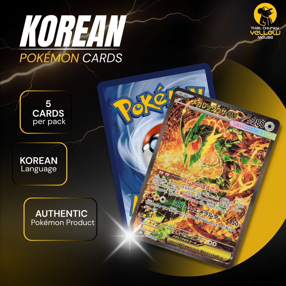 image 1 of Pokemon Cards Storm Emeralda Delta Reign - Korean Booster Box 30 Packs Mega Rayquaza ex