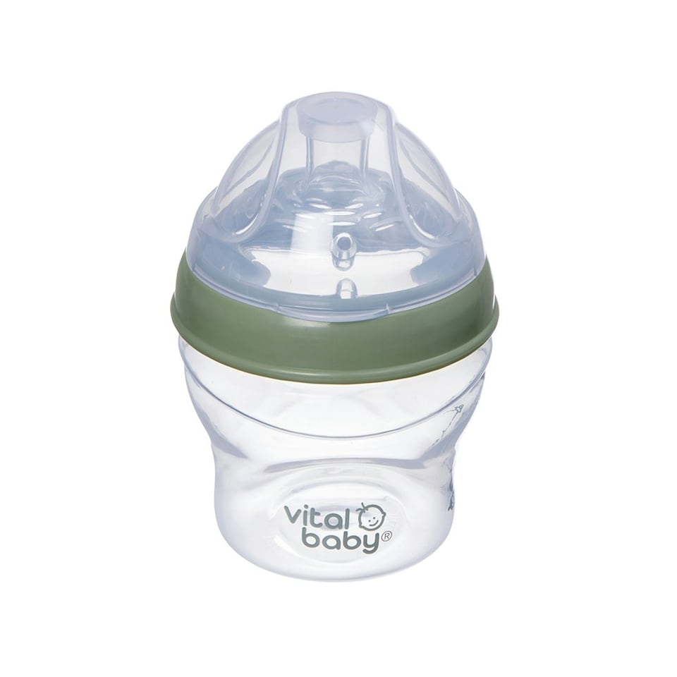 image 1 of Vital Baby Nurture breast like bottle 150ml 2pk Clear | One Size