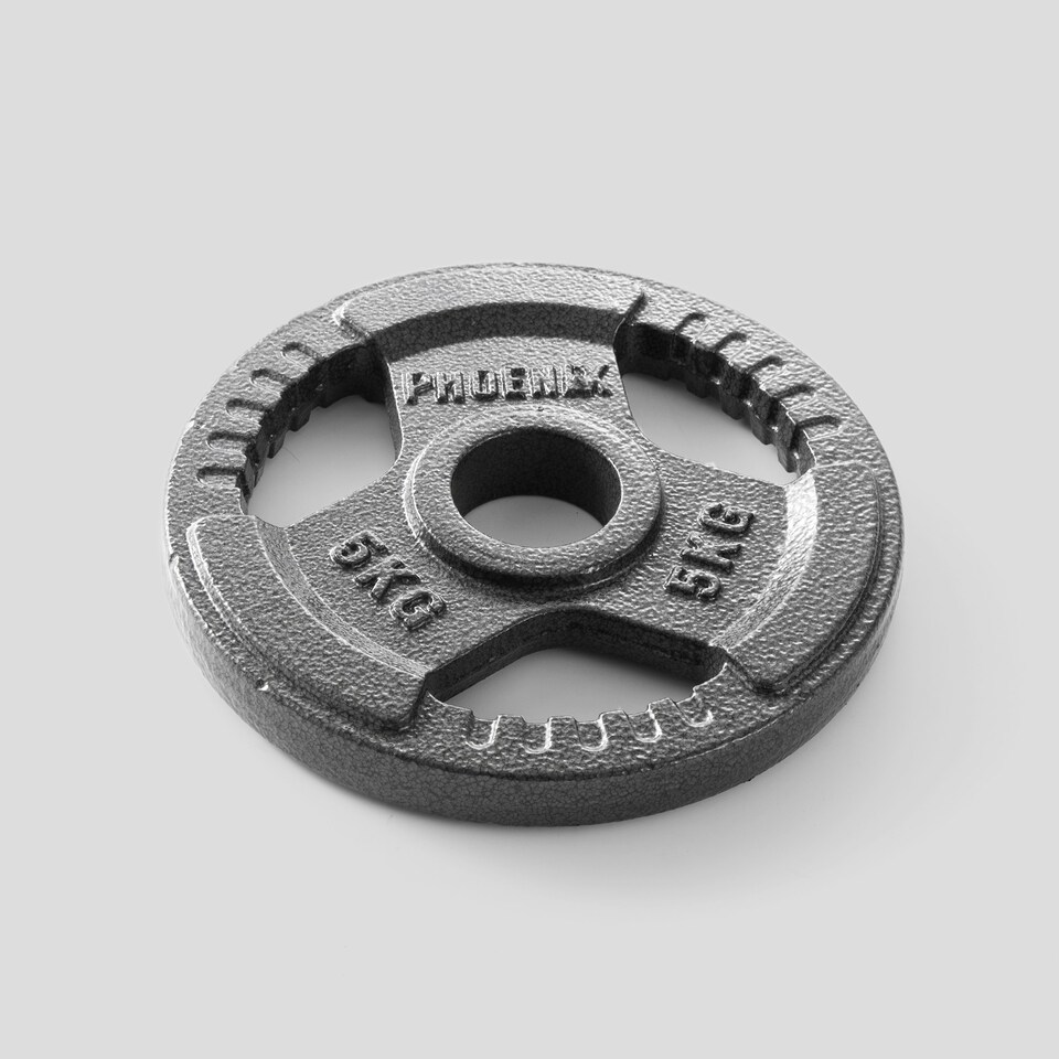 image 1 of Phoenix Fitness Olympic Weight Plate - 5kg - Pair