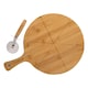 image 1 of Typhoon World Foods Pizza Board & Cutter Set