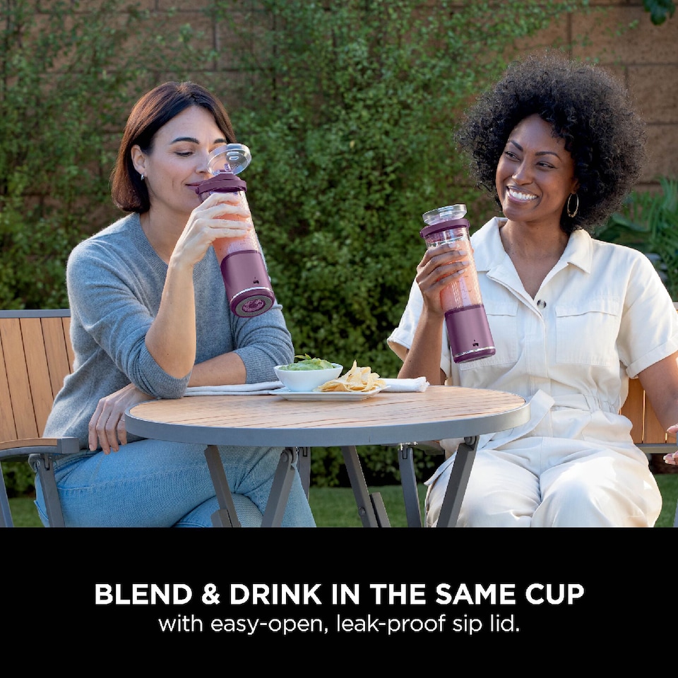 image 1 of Ninja Blast Cordless Portable Blender in Passionfruit BC151UKPR | Purple | Passionfruit | 1