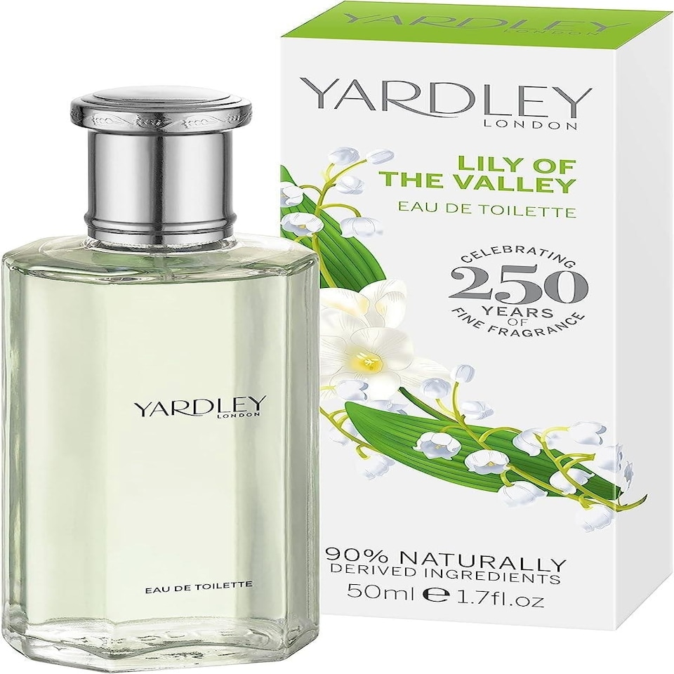 image 1 of Yardley London Lily Of The Valley 50ml Eau De Toilette EDT Spray For Her