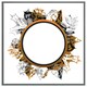 image 3 of Paint print autumn decoration (Picture Frame) Brown | S