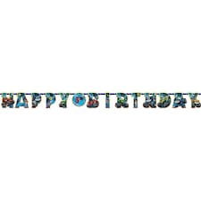 Blaze Customised Jointed Letter Banner - 320cm