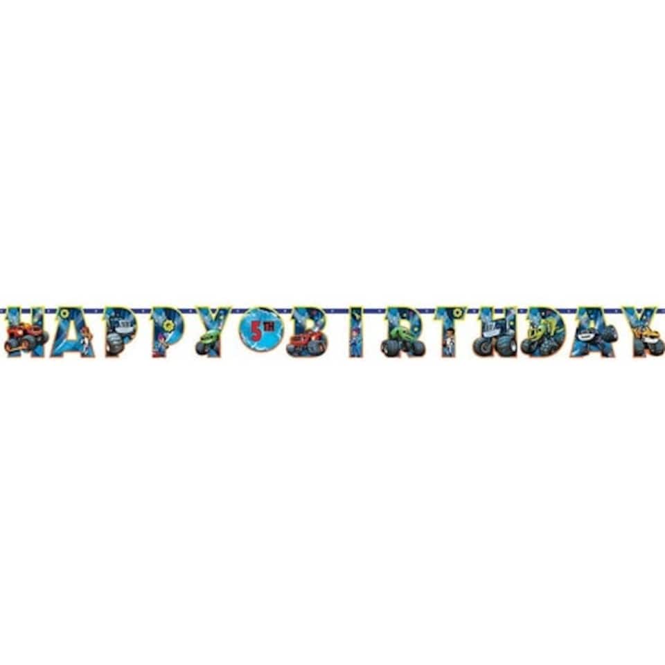 Blaze Customised Jointed Letter Banner - 320cm