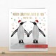 image 2 of Both Of You - You're The P-P-P-Perfect Pair! - Couple Penguin Christmas Card