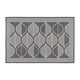 image 2 of JVL Expression Machine Washable Entrance Doormat, 50x75cm - Leaves