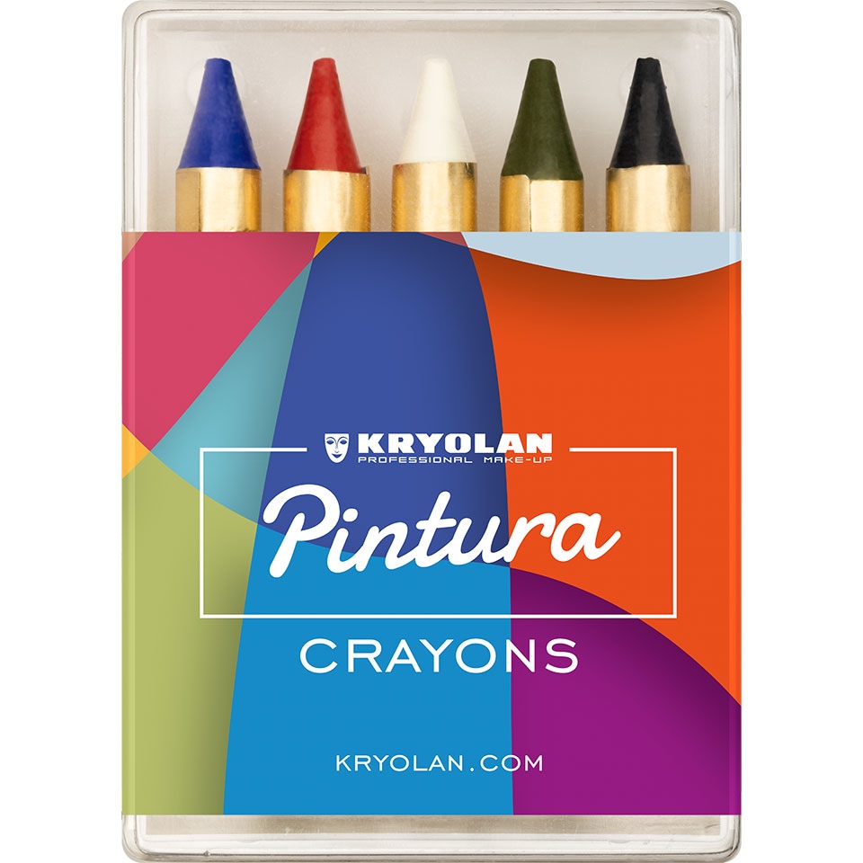 image 1 of Pintura Crayons 5 Colors | Multi