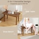 image 10 of COSTWAY Coat Tree 2-in-1 Freestanding Hanger Stand Coat Rack N/A | One Size