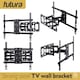 image 10 of Futura TV Wall Bracket Mount for 32-75 Inch TVs, Tilt, Swivel & Rotation, Universal Flat & Curved TVs, VESA Max 600x400mm 45kg Max