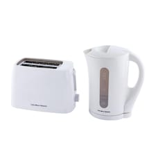 Hamilton Beach Essential Kettle & Toaster Set White