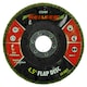 image 3 of 40 Grit Flap Discs Sanding Grinding Rust Removing For 4-1/2" Angle Grinders 10pc
