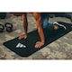 image 5 of Adidas 10mm NBR Training Mat — Cushioned, Non-slip Yoga & Exercise Mat with Carry Strap. | Grey | Grey | 183cm (L) x 61cm (W) x 1cm (H)