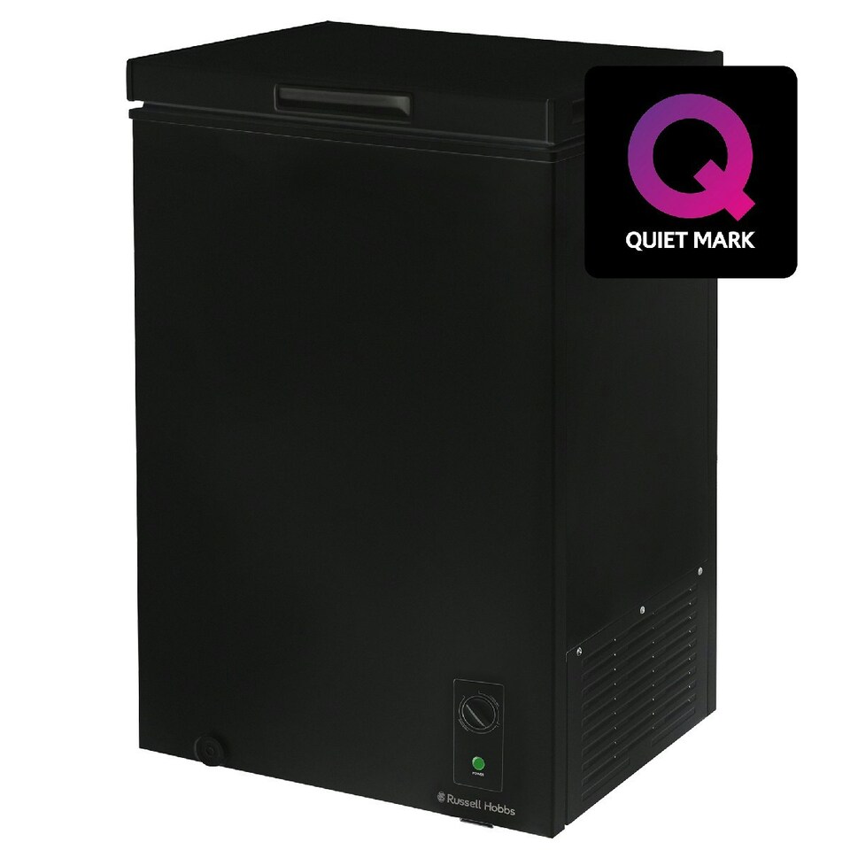 image 1 of Russell Hobbs RH99CF0E1B Chest Freezer 99L Freestanding Black 5 Year Guarantee Black