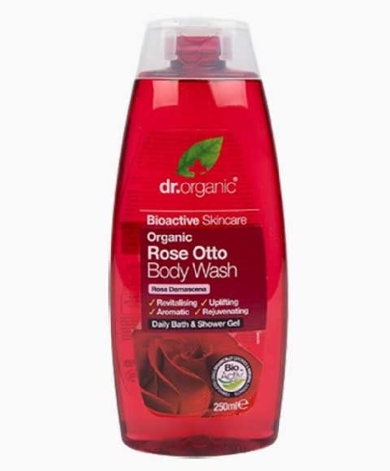 image 1 of Dr Organic Bioactive Skincare Organic Rose Otto Body Wash