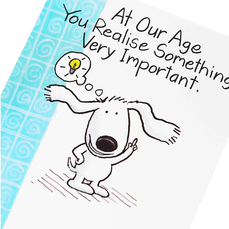 image 1 of Birthday Card for Him/Her/Friend | Funny Forgetful Design
