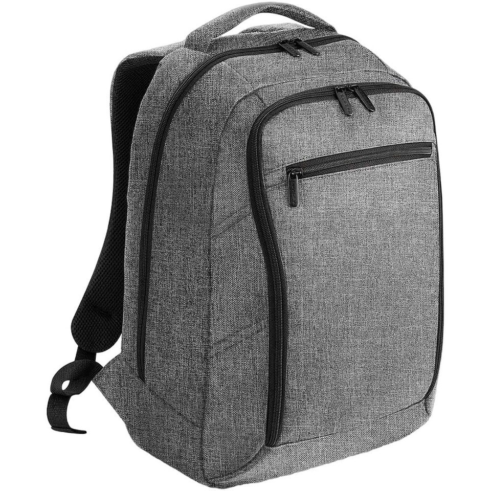 image 1 of Quadra Executive Laptop Backpack - Grey Marl - One Size